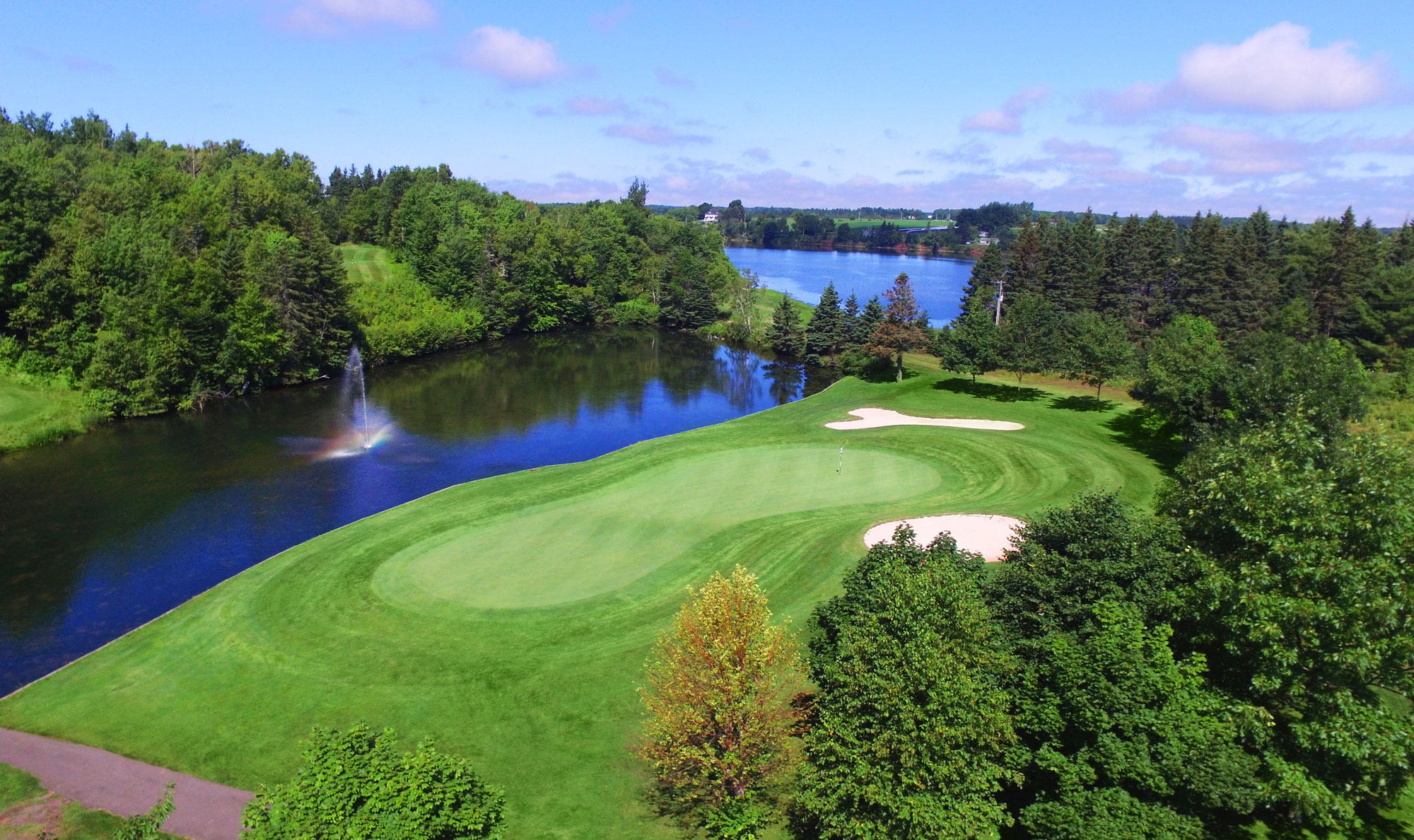 Rive Course Mill River Golf Club Hole #18 Picture Of Mill River Golf Course,